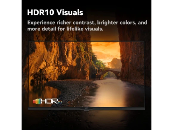 43-Inch Television — Smart TV, FPD
