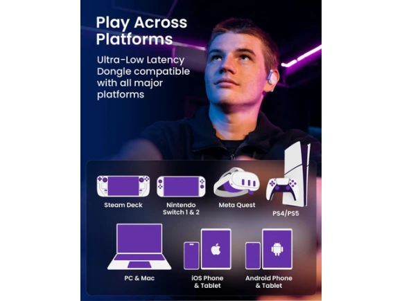 Gaming open-ear wireless earbuds — Wireless Earbuds, Cleer
