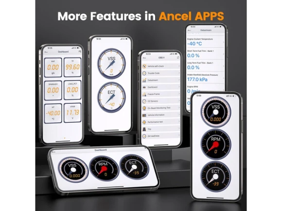 OBD II diagnostic scan tool — OBD2 Scanners, ANCEL