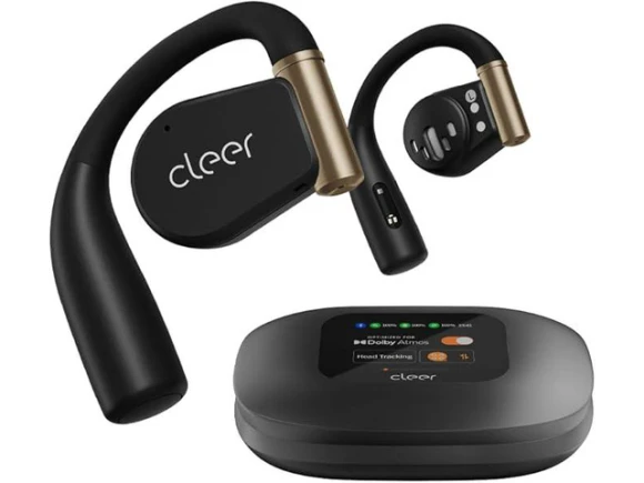 Open-Ear Headphones, Black — Wireless Earbuds, Cleer
