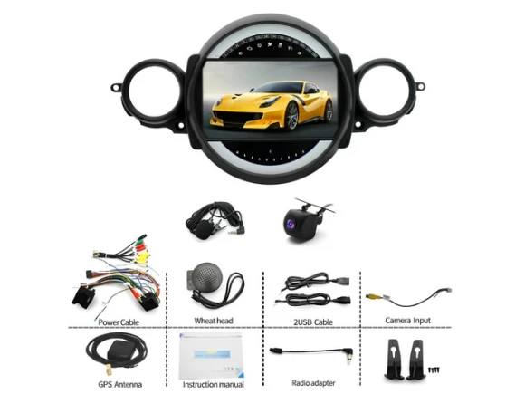 Car Stereo Head Unit for Mini Cooper R56, 2007–2014 — Car Infotainment System, Generic Logic, Inc.