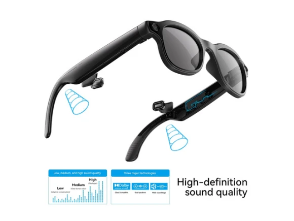 AI Smart Glasses with 3 Lenses — Smart Glasses, Generic Logic, Inc.