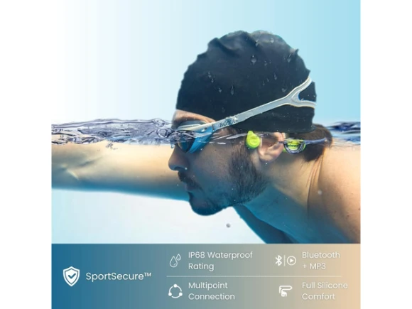 Bone Conduction Swimming Headphones — Wireless Earbuds, 7Seven