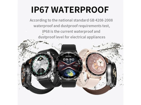 Pink 2-in-1 Smartwatch with Earbuds — Smart Watch, Generic Logic, Inc.