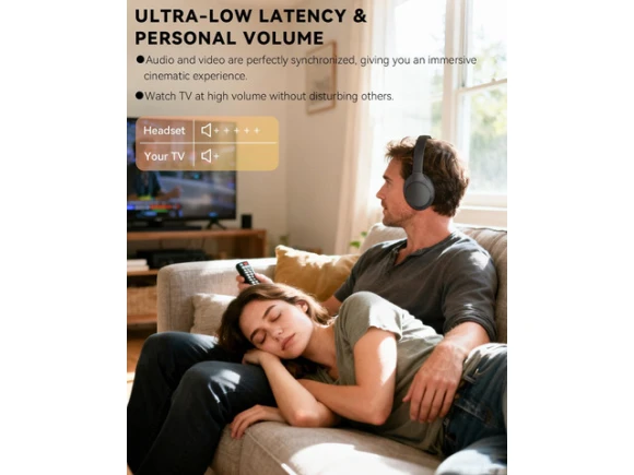 Wireless Headphones for TV Watching — Wireless Earbuds, Generic Logic, Inc.