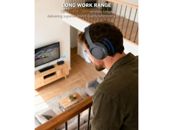 Wireless Headphones for TV Watching — Wireless Earbuds, Generic Logic, Inc.