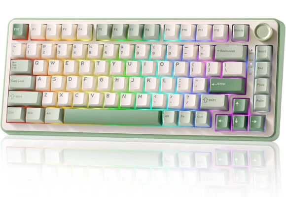 75% Wireless Mechanical Keyboard — Bluetooth Keyboard, YUNZII
