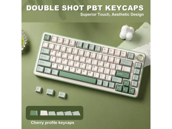 75% Wireless Mechanical Keyboard — Bluetooth Keyboard, YUNZII