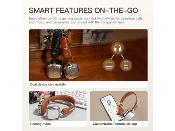 Bluetooth Headphones, Black — Wireless Earbuds, Generic Logic, Inc.