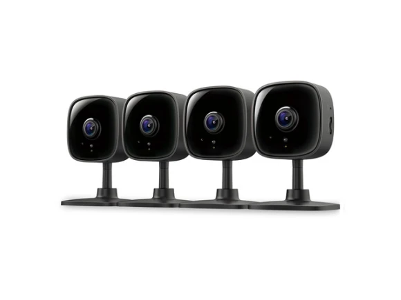 Indoor Security Camera, 4-Pack, Black — Security Camera, Generic Logic, Inc.