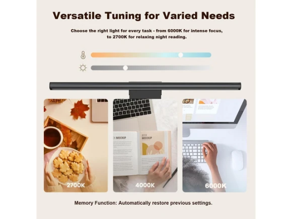 Monitor Light Bar — Smart Lamps, Generic Logic, Inc.