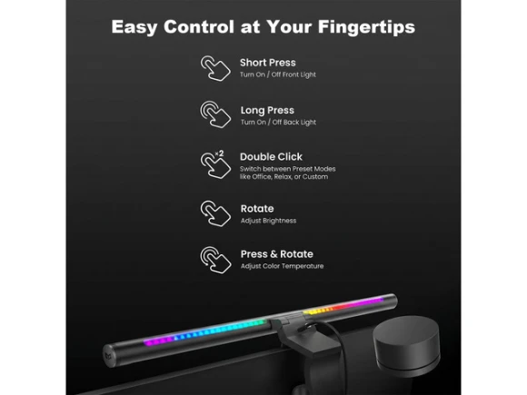 Monitor Light Bar — Smart Lamps, Generic Logic, Inc.
