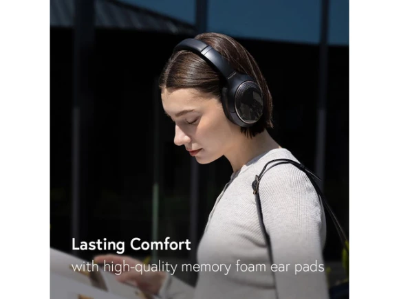 Black Bluetooth On-Ear Headphones — Wireless Earbuds, Generic Logic, Inc.
