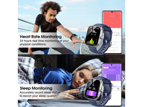 Blue Smartwatch — Smart Watch, Generic Logic, Inc.