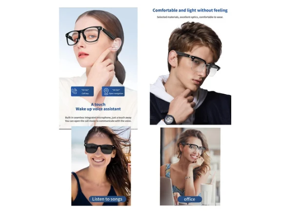 Bluetooth audio glasses — Smart Glasses, Generic Logic, Inc.