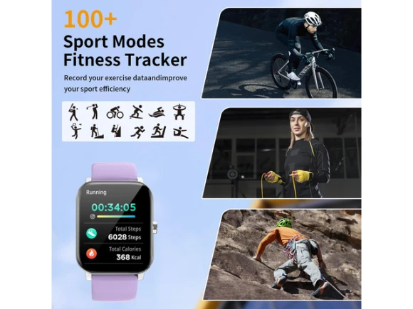 Purple Smart Watch — Smart Watch, Generic Logic, Inc.