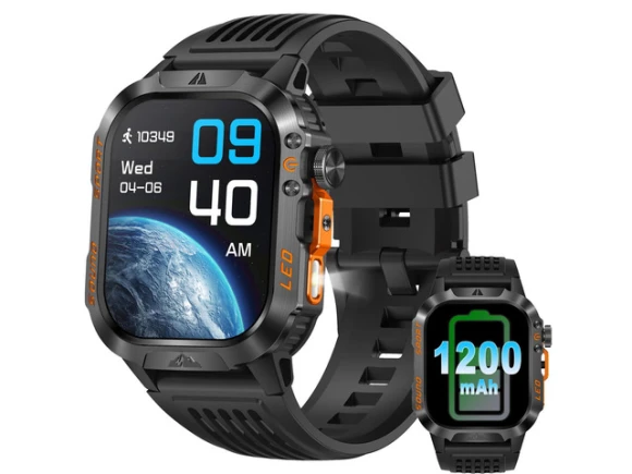 Smart Watch, Black — Smart Watch, Generic Logic, Inc.