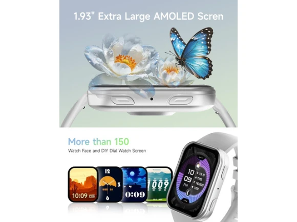 Gray Smart Watch — Smart Watch, Generic Logic, Inc.