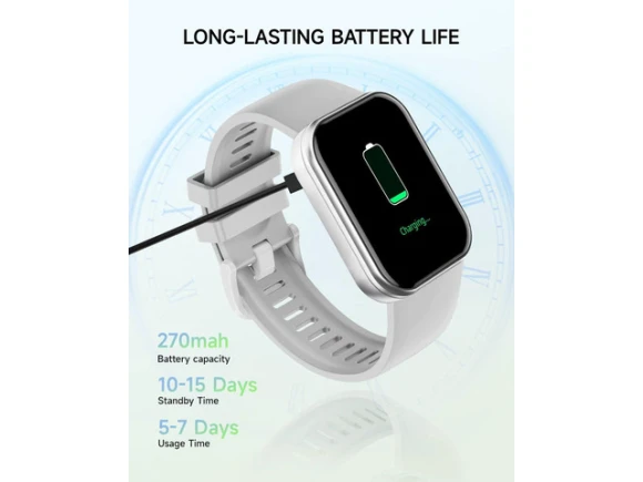 Gray Smart Watch — Smart Watch, Generic Logic, Inc.