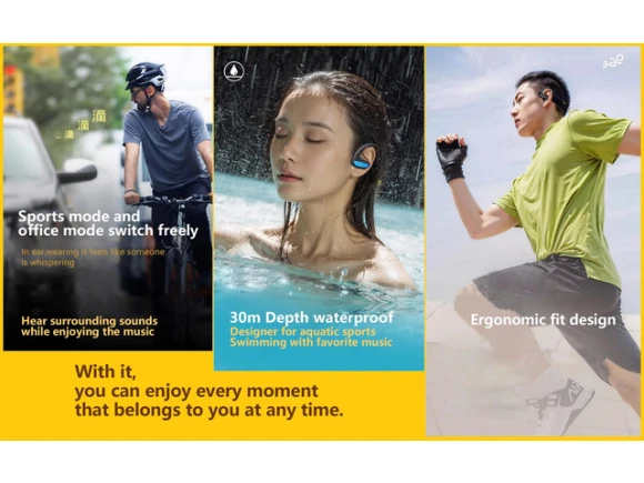 Swimming Headphones — Wireless Earbuds, Generic Logic, Inc.