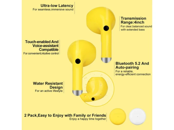Wireless earbuds, 2 pack — Wireless Earbuds, Generic Logic, Inc.
