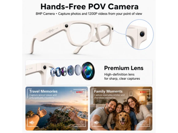 Beige AI Smart Glasses — Smart Glasses, Generic Logic, Inc.