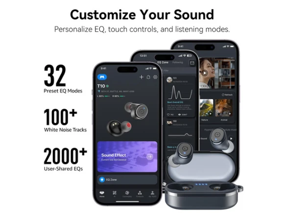 Wireless Earbuds, Blue — Wireless Earbuds, Generic Logic, Inc.