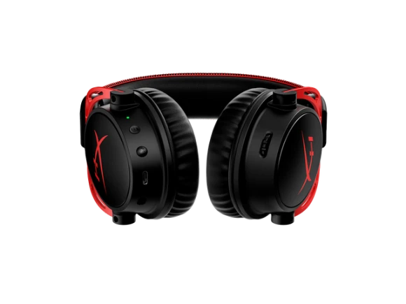 Wireless Gaming Headset, Black/Red — Wireless Earbuds, HyperX