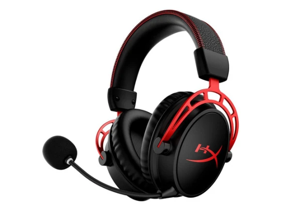 Wireless Gaming Headset, Black/Red — Wireless Earbuds, HyperX