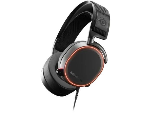 Black Gaming Headset — Wireless Earbuds, SteelSeries