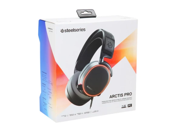 Black Gaming Headset — Wireless Earbuds, SteelSeries