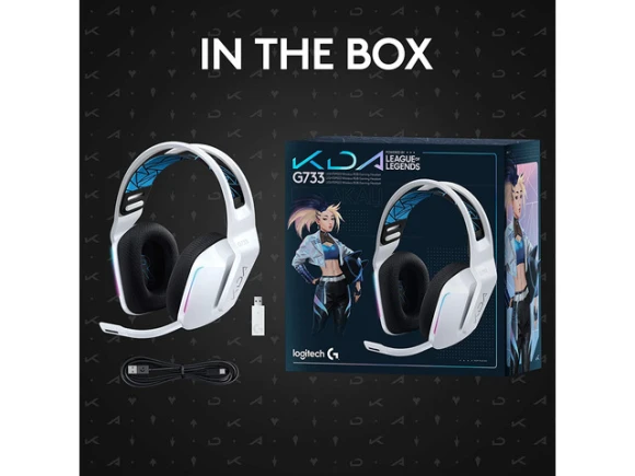 K/DA Wireless Gaming Headset — Wireless Earbuds, Logitech