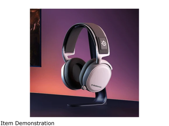 White Wireless Gaming Headset — Wireless Earbuds, SteelSeries