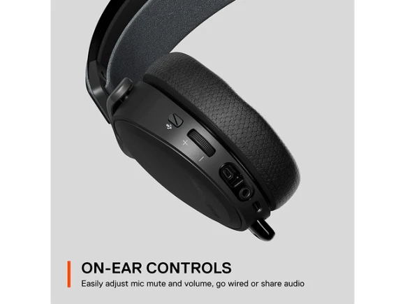 Wireless Gaming Headset, Black — Wireless Earbuds, SteelSeries