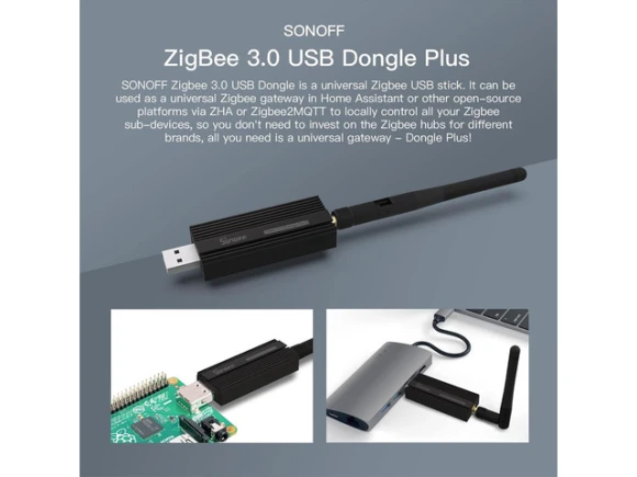 Zigbee 3.0 USB Gateway — Smart Home Hub, Sonoff