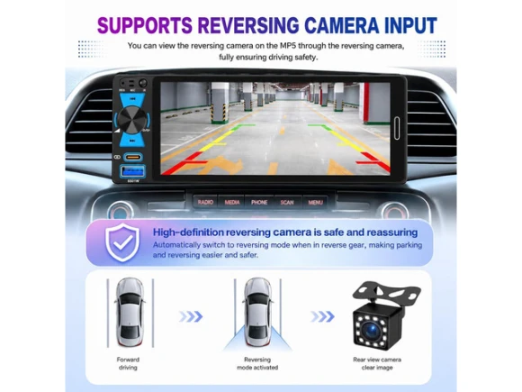 Single DIN Car Stereo — Car Infotainment System, Generic Logic, Inc.