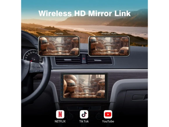 Double-DIN Car Stereo — Car Infotainment System, Generic Logic, Inc.
