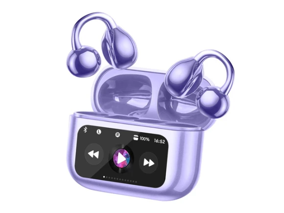 Open-Ear Bone-Conduction Clip-On Headphones — Wireless Earbuds, Generic Logic, Inc.