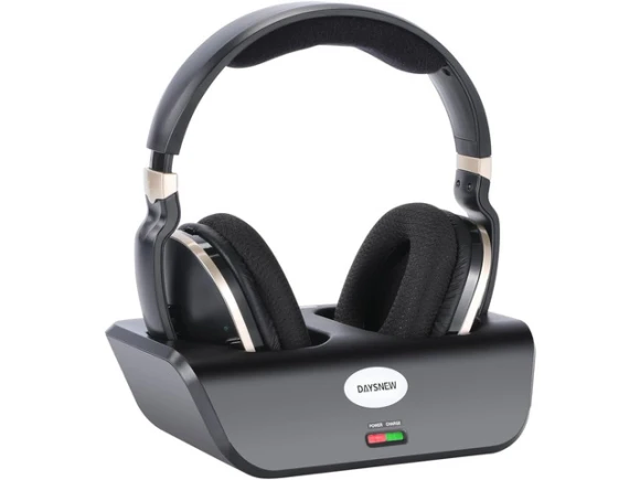 Over-Ear Wireless Headphones with Charging Dock — Wireless Earbuds, Generic Logic, Inc.
