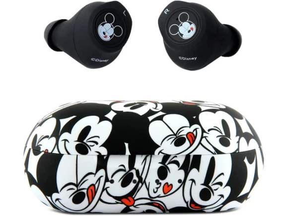 Bluetooth earbuds with charging case — Wireless Earbuds, Disney