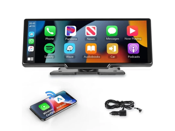 Portable Car Stereo Receiver — Car Infotainment System, Generic Logic, Inc.