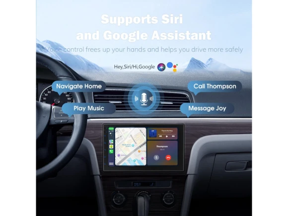 7-Inch Double DIN Car Stereo — Car Infotainment System, Generic Logic, Inc.