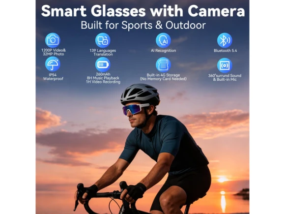 AI Smart Glasses with Camera — Smart Glasses, Generic Logic, Inc.
