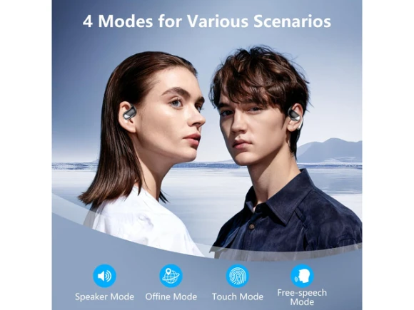 Open-Ear Clip Wireless Earbuds — Wireless Earbuds, Generic Logic, Inc.