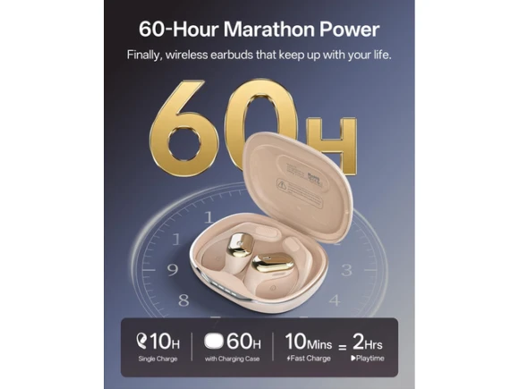 Open-Ear Wireless Bluetooth Earphones — Wireless Earbuds, Generic Logic, Inc.