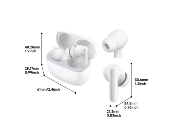 Wireless earbuds, White — Wireless Earbuds, Redmi