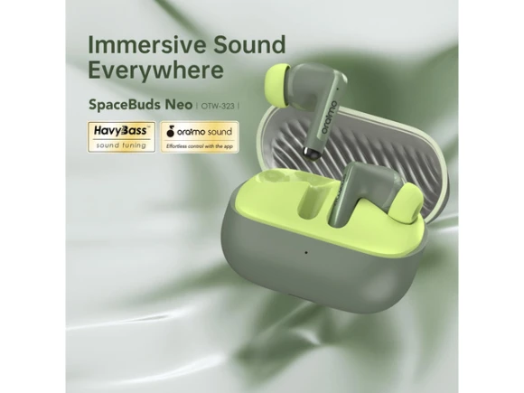 Green Wireless Bluetooth Earbuds — Wireless Earbuds, Generic Logic, Inc.
