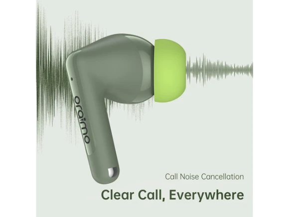 Green Wireless Bluetooth Earbuds — Wireless Earbuds, Generic Logic, Inc.