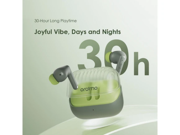 Green Wireless Bluetooth Earbuds — Wireless Earbuds, Generic Logic, Inc.