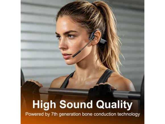 Open-Ear Bone Conduction Headphones — Wireless Earbuds, Generic Logic, Inc.